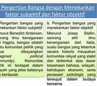 Bangsa Adalah Masyarakat Politik Di Dalam Wilayah Yang Jelas Batasnya